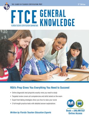 cover image of FTCE General Knowledge Book + Online